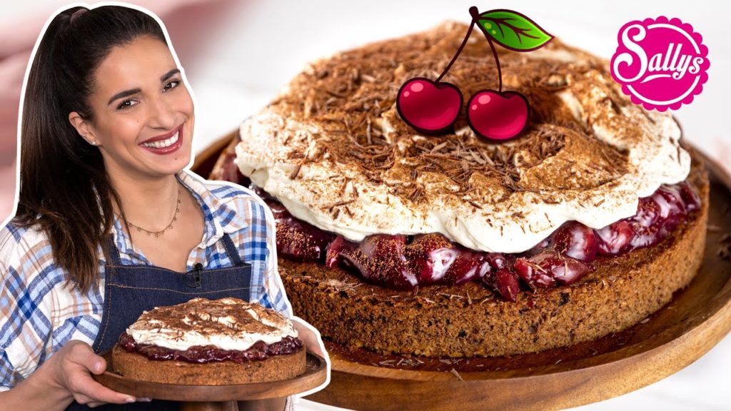 Haselnuss Kirschkuchen (einfach) / fruchtig schokoladige Torte / Sallys Welt
