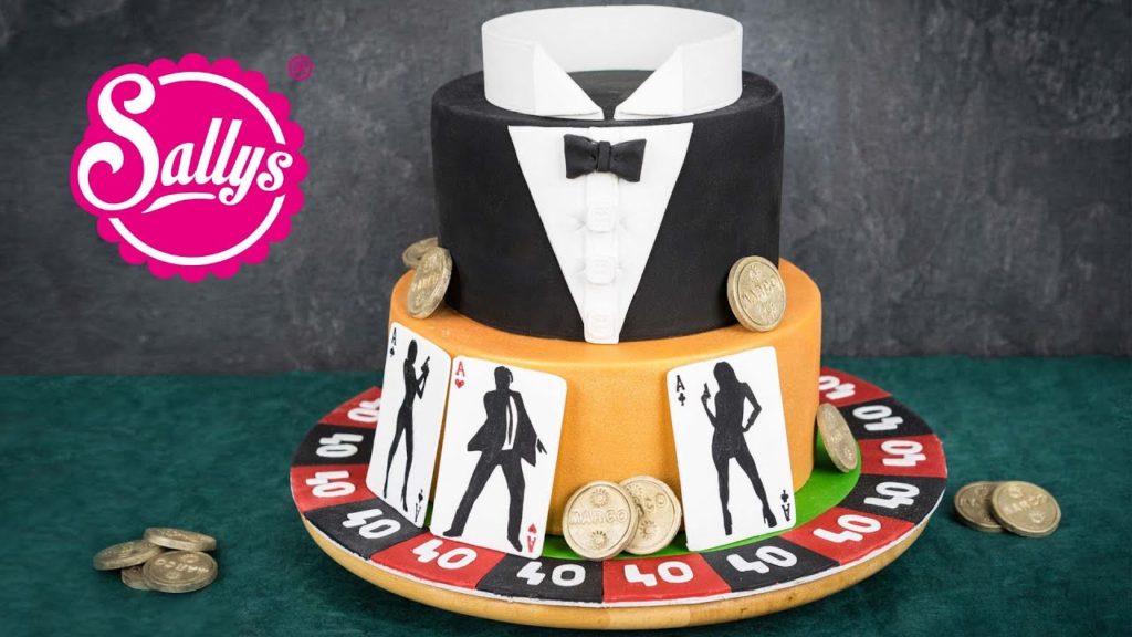 James Bond Motivtorte 007 / Fondant Cake / Casino Royale Cake / Sallys Welt