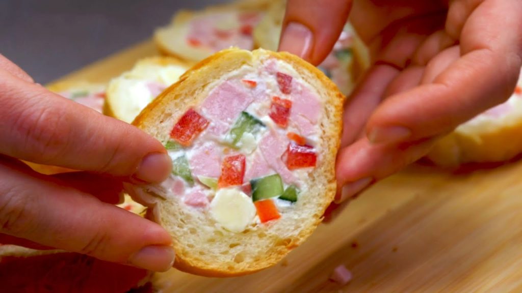 Rezept für 5 Minuten! 😋 Unglaublich leckere Sandwiches 😍