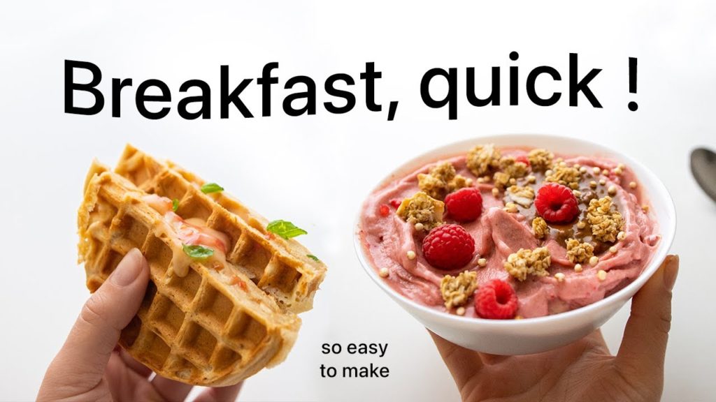A Week of Breakfast Ideas (quick & easy vegan meals)