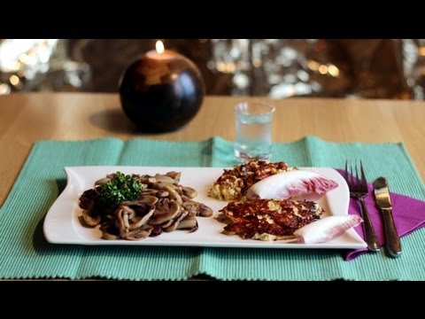 Gebratener FETAKÄSE mit PILZEN : low carb – oder auch nicht | Saganaki “griechische Küche”