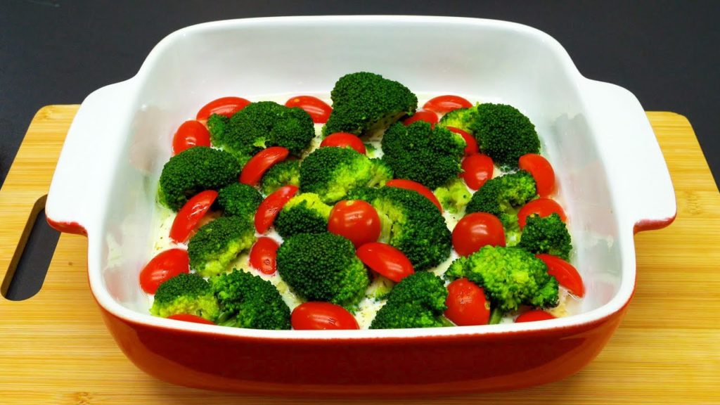 Ich habe allen meinen Freunden beigebracht, wie man Brokkoli und Tomaten so lecker kocht!