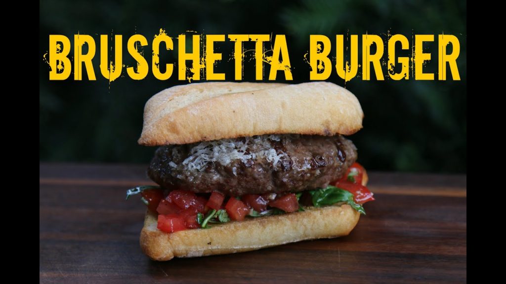 Bruschetta Burger – Da geht die Sonne auf!
