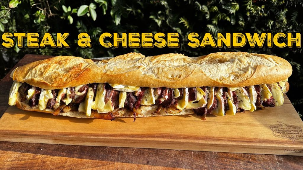 STEAK & CHEESE SANDWICH – Hüftsteak trifft Camembert