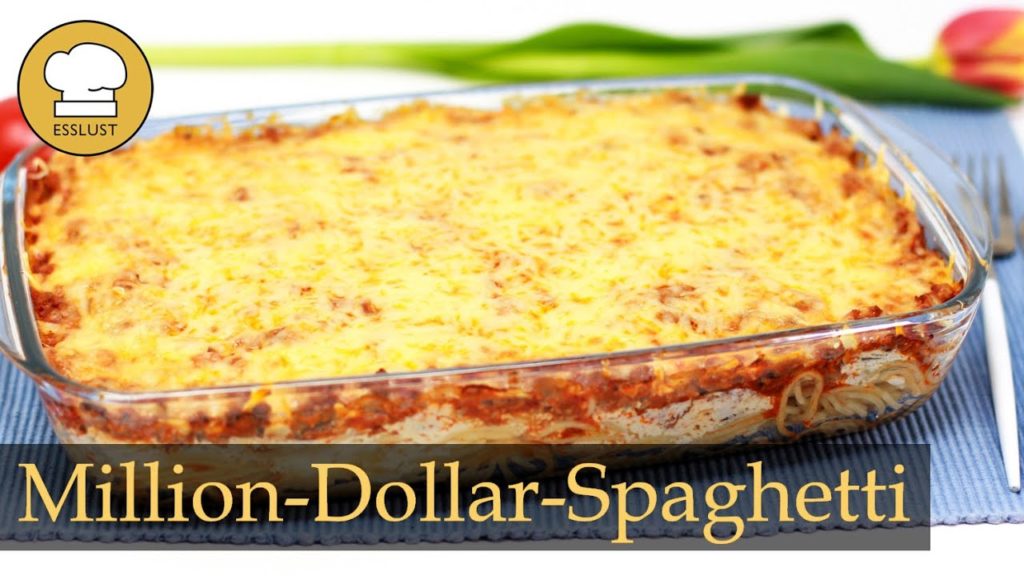 MILLION-DOLLAR-SPAGHETTI – extrem köstlicher Nudel-Auflauf mit ganz viel Käse