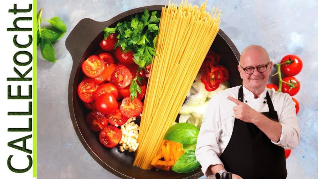 One pot pasta: So schnell & lecker hast Du noch nie Spaghetti gekocht.