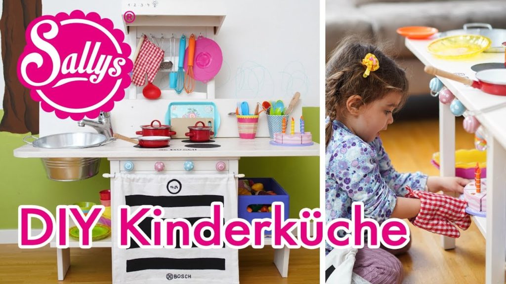 Kinderküche für unter 25€ bauen – ist das machbar? | Do-it-Yourself / Sallys Welt #WirBleibenZuhause