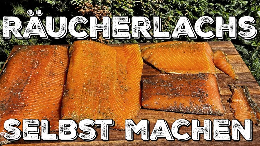 RÄUCHERLACHS – 4kg Lachs beizen und kalträuchern
