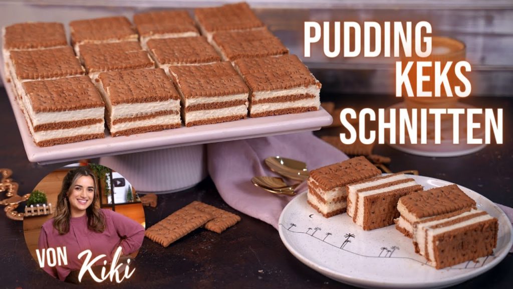 Keks Pudding Schnitten: Einfaches und leckeres Dessert für alle I Ramadan mit Kiki