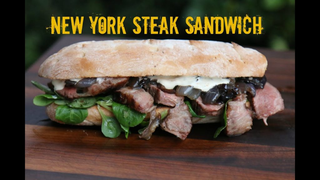 New York Steak Sandwich – Red Heifer Auslese Ribsteak