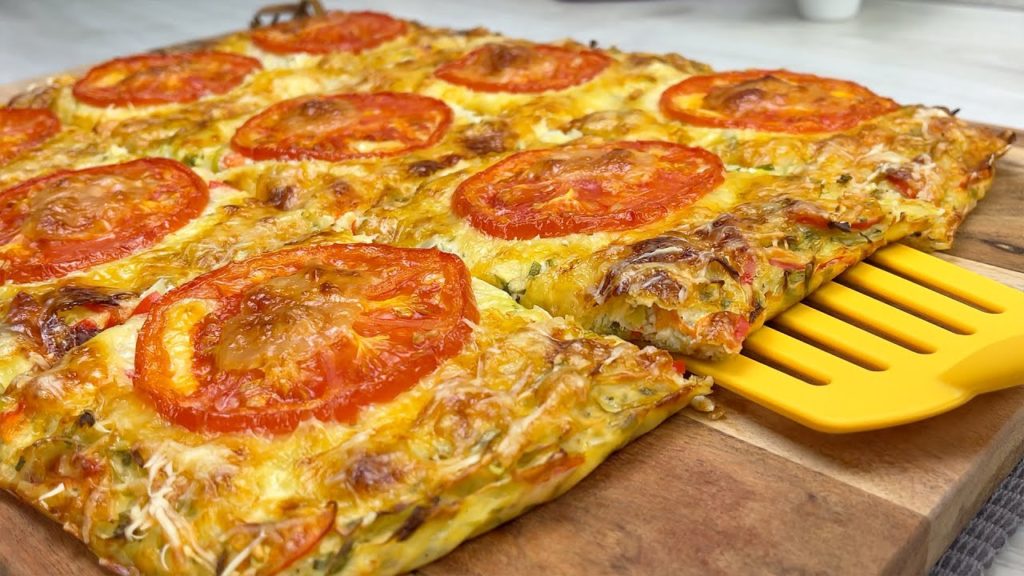 Gemüse in dieser Form schmeckt besser als Pizza! Rezept mit Gemüse für jeden Tag # 206