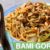 REZEPT: Bami Goreng | gebratene Nudeln mit Hähnchen Ei und Gemüse | Indonesisch kochen