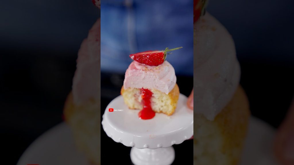 Erdbeer Cupcakes 🍓 zum Nachmachen – 3 Dekoarten! 😍