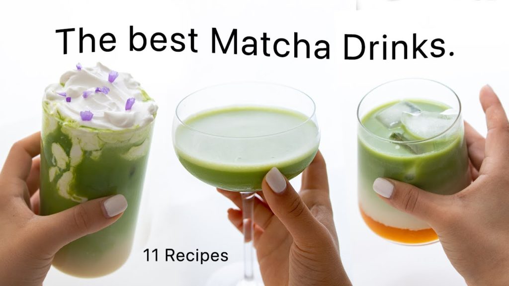 Iced Matcha Drinks to make all Summer long ☀️ (super easy)