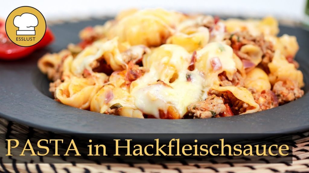 PASTA mit Hackfleischsauce und Mozzarella – einfach köstlich!