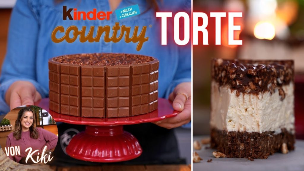 Leckerste Kinder Country Torte ohne Backen | NO Bake Cereal Cake