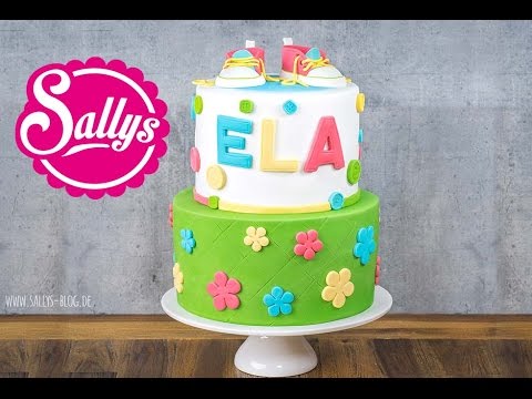 Baby-Torte / Baby Shower Cake / Sallys Welt