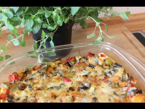 Sallys Kochwelt: vegetarische Ratatouille-Gemüse-Lasagne / Sallys Welt