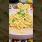Spaghetti al Limone: Knoblauch, Butter & viel Zitrone. Man könnte fast Pasta alla Feli sagen🍋🇮🇹😉