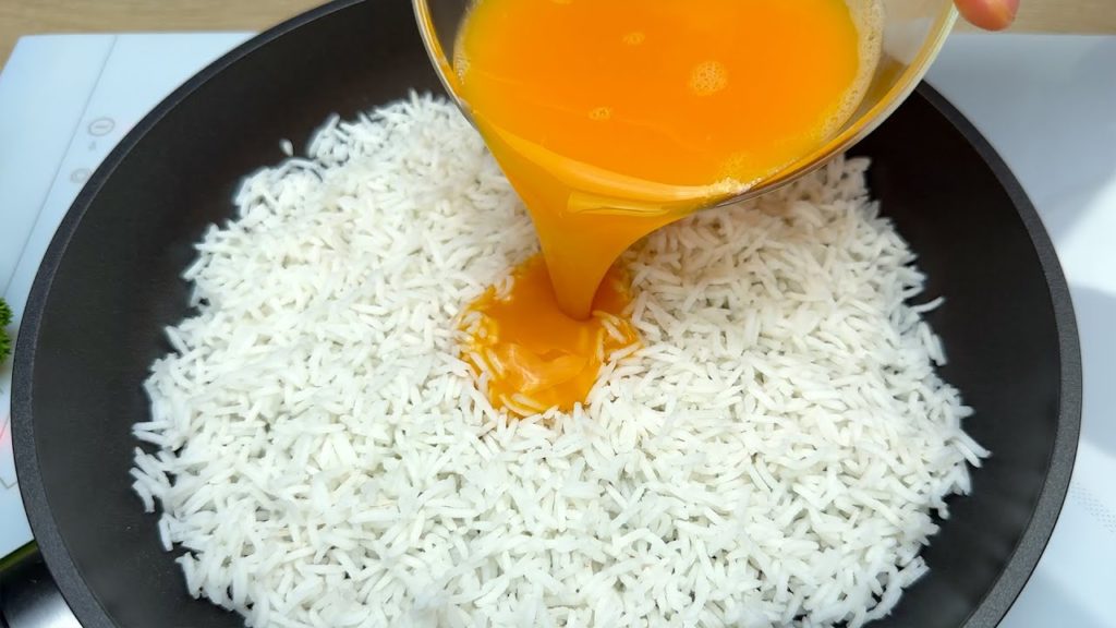 Fügen Sie einfach Eier zum Reis hinzu und Sie werden begeistert sein! + Rezept Paprika! # 224