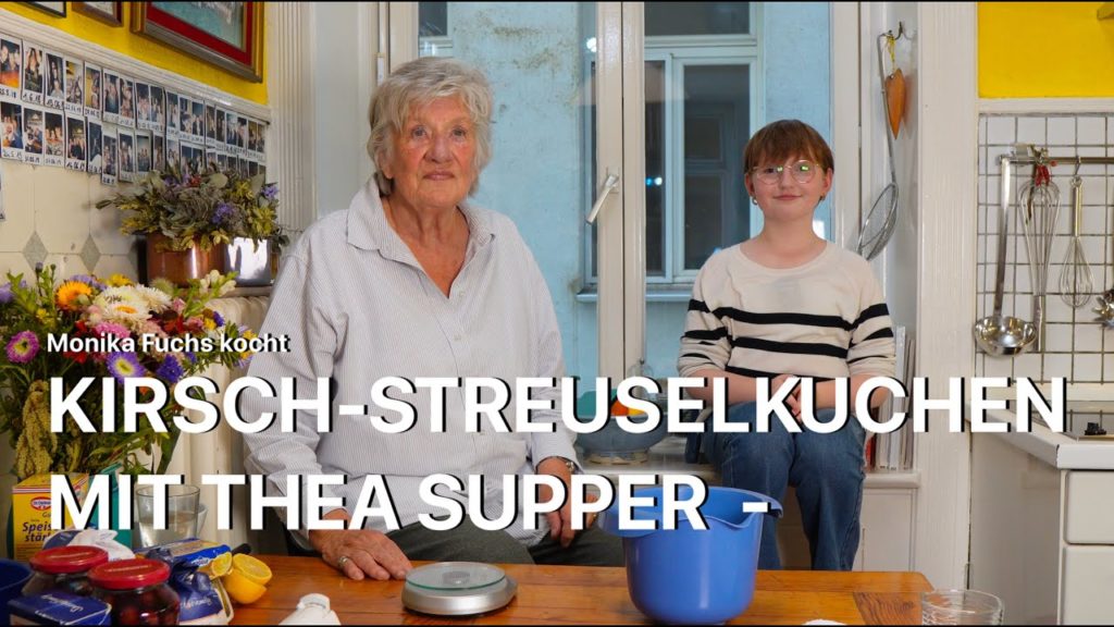 Kirsch Streuselkuchen mit Thea Supper