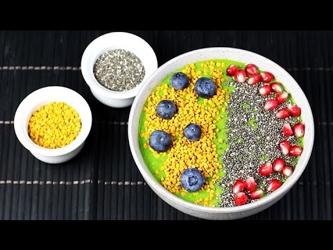 GREEN SMOOTHIE BOWL | Superfoods