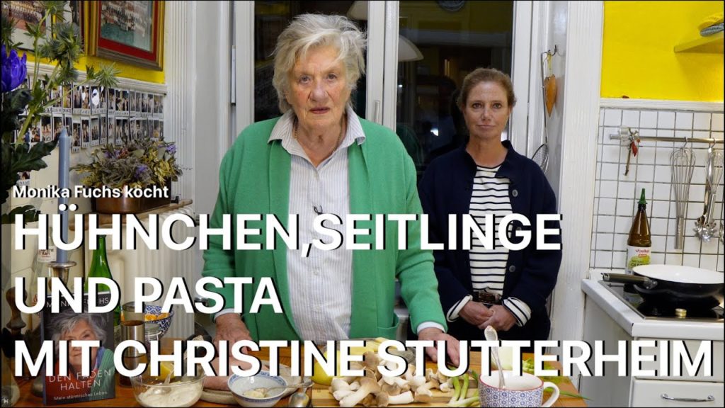 Monika Kocht Hühnchen, Seitlinge und Pasta mit Christine Stutterheim