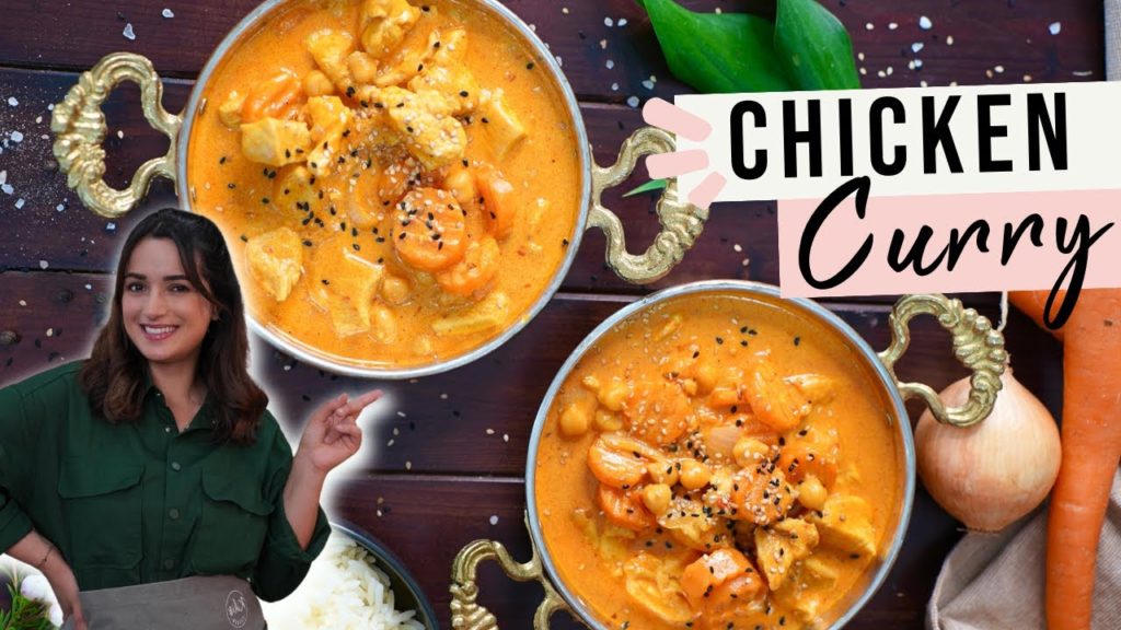 Super schnell und lecker! – Chicken Curry mit Kokosmilch