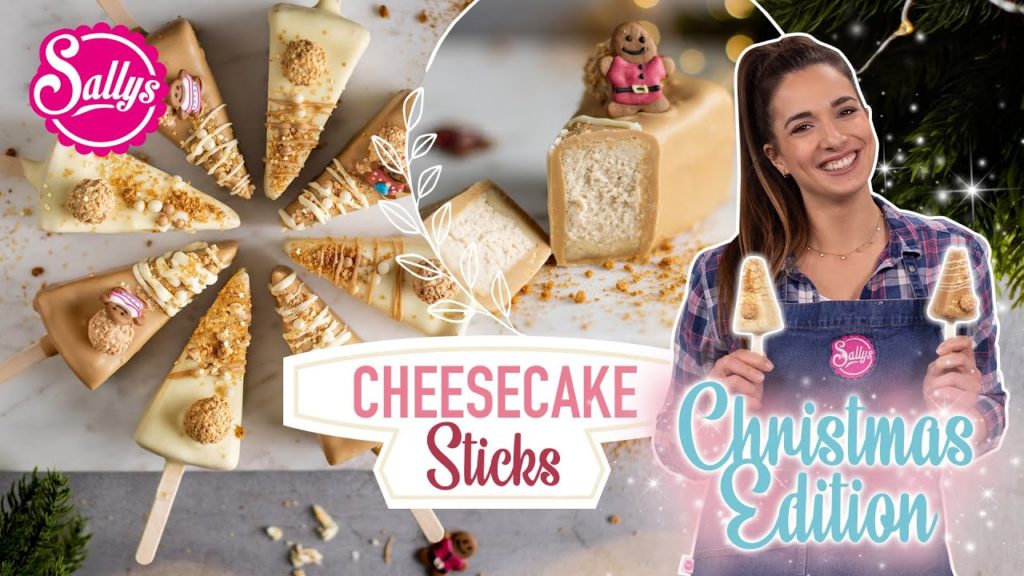 Cheesecake Sticks Christmas Edition / Weihnachtsrezept / Sallys Welt