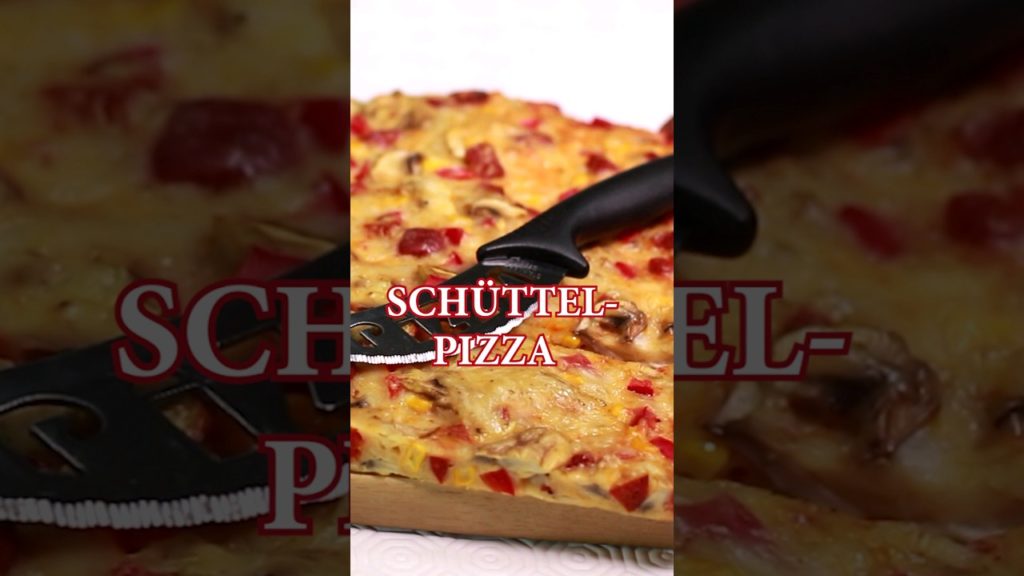 SCHÜTTELPIZZA – die schnellste Pizza der Welt #shorts