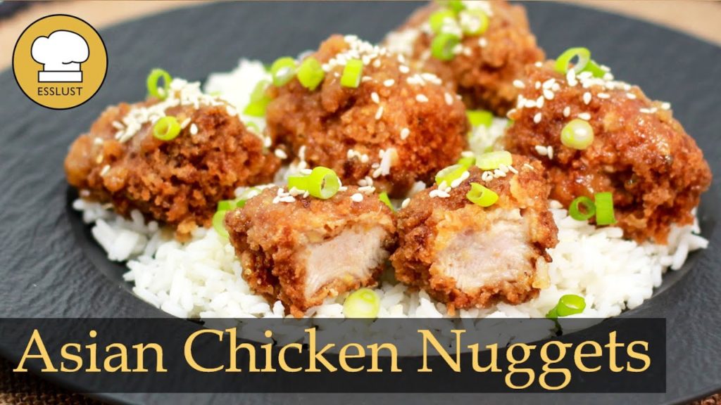 Chinesisches ZITRONENHÄHNCHEN  – Asian Chicken Nuggets