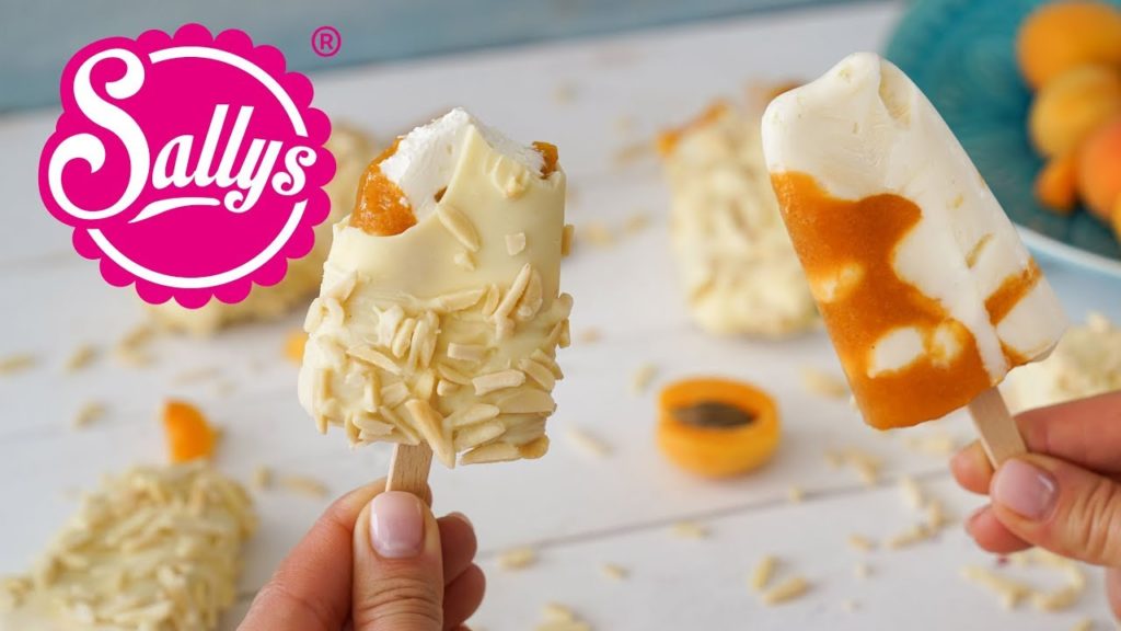 Eis am Stiel – Popcicles / Joghurt-Eis mit knackiger Schokoladenhülle / Sallys Welt