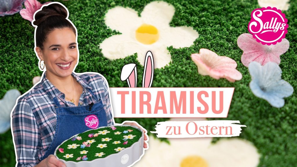 Oster-Special: Eierlikör Tiramisu mit süßer Blumen Deko 🌸