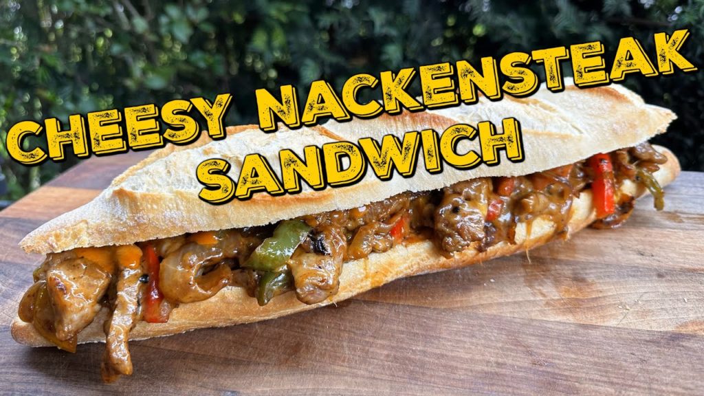 CHEESY NACKENSTEAK SANDWICH