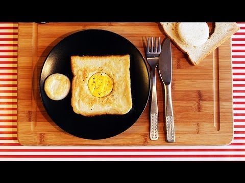EGG in HOLE | amerikanisch frühstücken