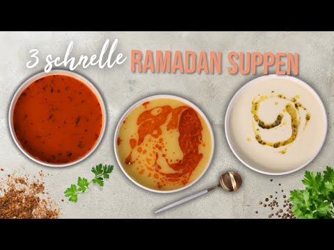 Meine Ramadanreihe beginnt 🌙😍 Cook & Talk: 3 türkische SUPPEN zum Iftar