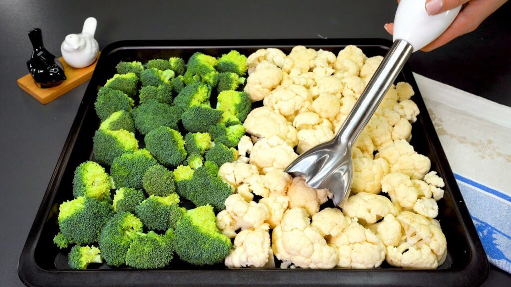 Ein Freund hat mir beigebracht, wie man Brokkoli und Blumenkohl so köstlich zubereitet!