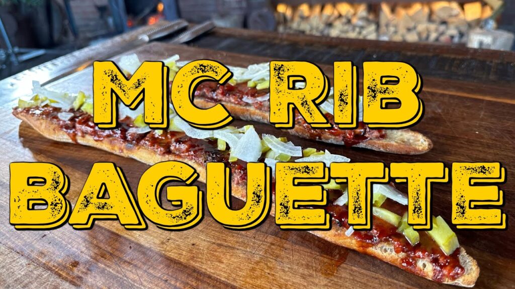 MC RIB BAGUETTE – schneller Snack vom Grill