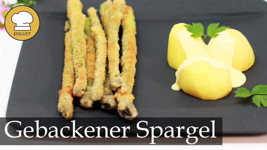GEBACKENER SPARGEL mit Blitz Hollandaise – einfach, köstlich, kalorienarm und vegetarisch