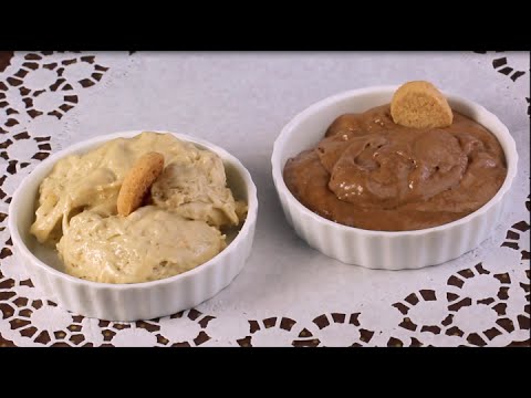 NUTELLA- und ERDNUSSBUTTER-BANANENEIS mit 2 ZUTATEN