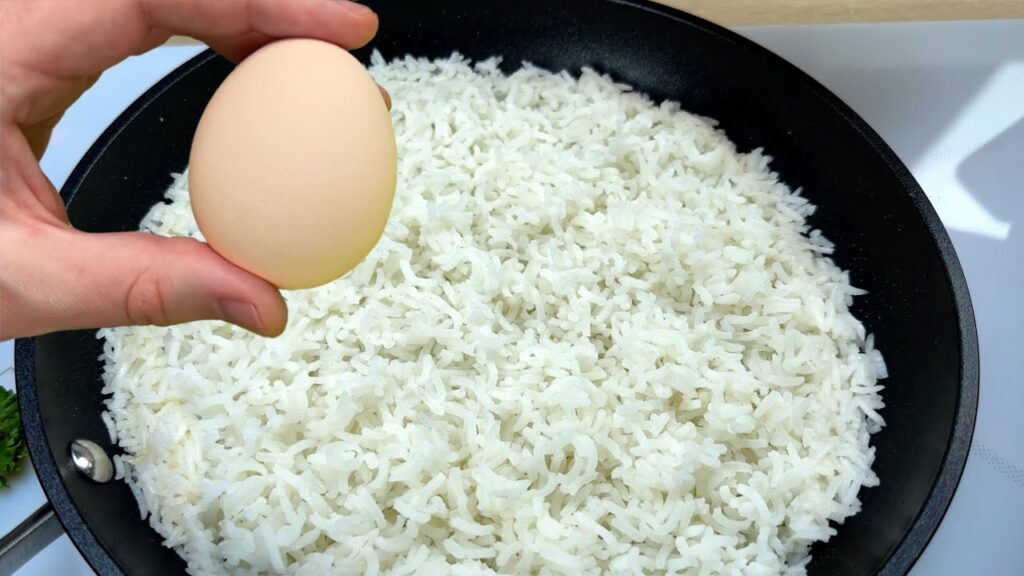 Bereiten Sie Reis mit Eiern auf diese Weise zu, das Ergebnis ist erstaunlich! # 260