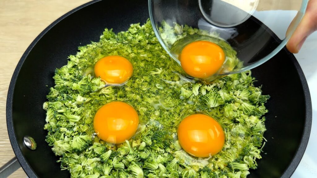 Eier zum Brokkoli geben! Schnelles Frühstück! 2 Rezepte Einfach und lecker! # 262