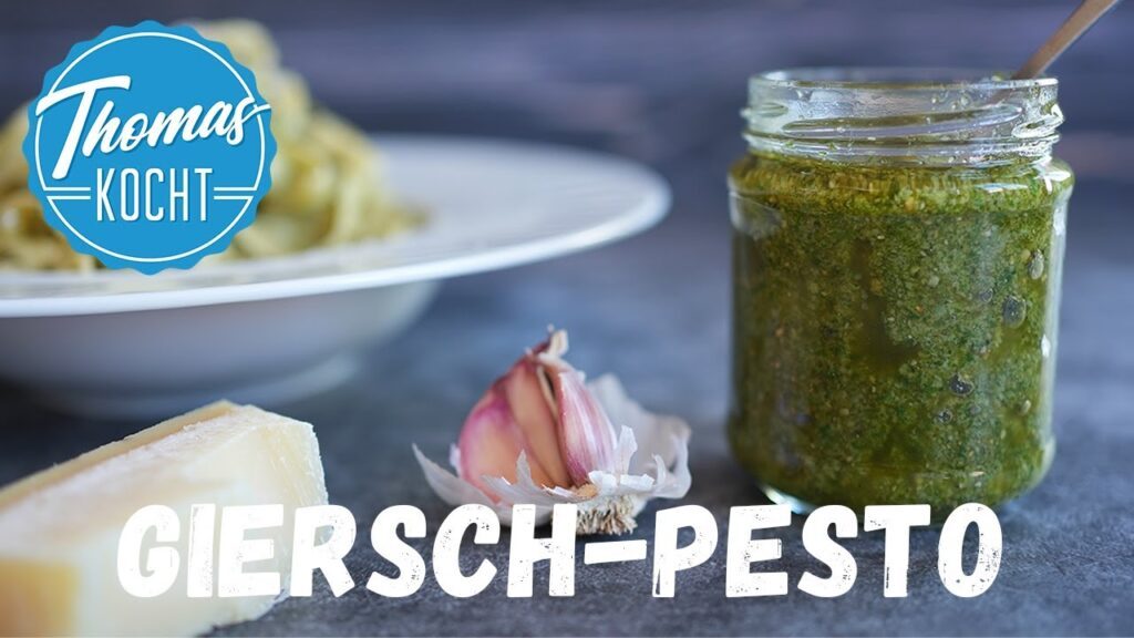 Giersch Pesto selber machen – Frühling im Glas