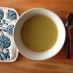 Goldene Kartoffel-Lauch-Suppe