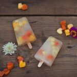 Tropische Sangria-Pops