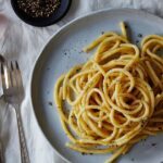 Cacio e Pepe mit Ei