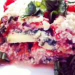 Vegetarische Lasagne ohne Nudeln