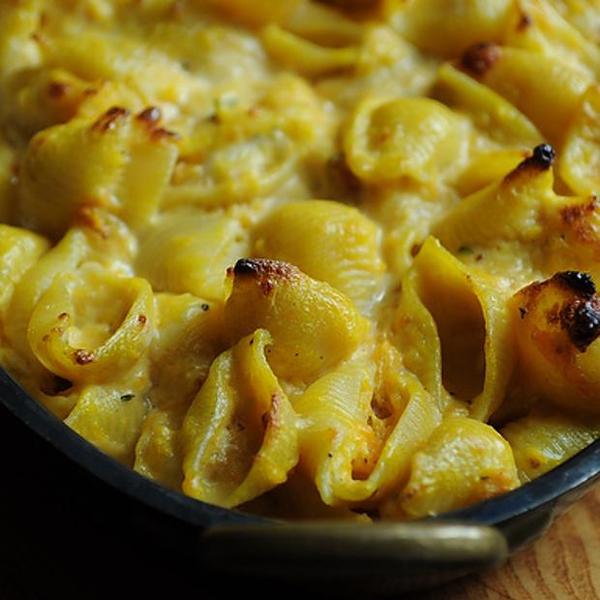 Pasta Al Forno mit Kürbis und Pancetta