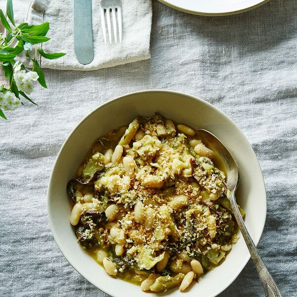 Vegetarisches Frühlings-Cassoulet