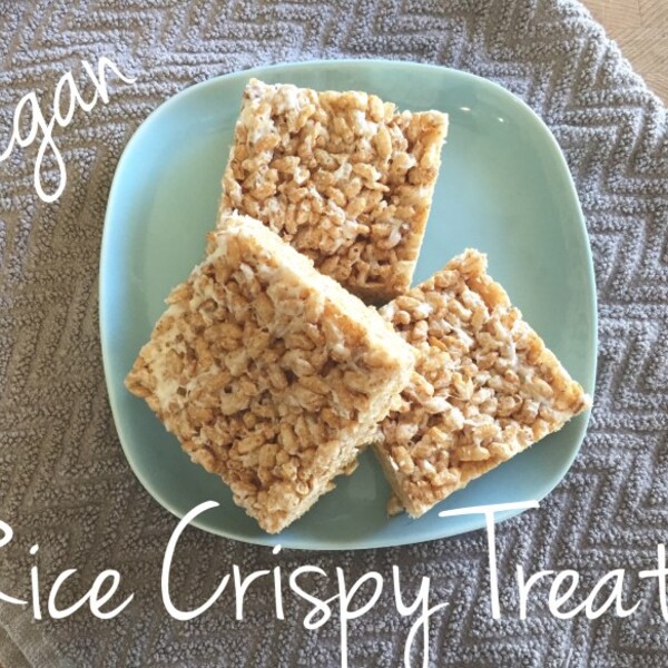 Vegane Reis-Crispies-Leckereien